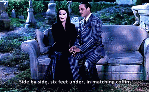 Morticia and gomez addams What does