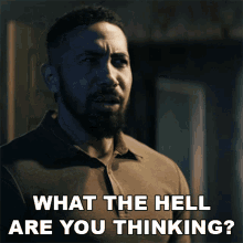 What The Hell Are You Thinking Ray Perry GIF - What The Hell Are You Thinking Ray Perry Seal Team GIFs