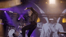hype energetic vocalist singer jumping hype energetic vocalist singer jumping