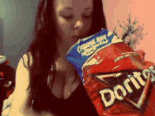 Doritos Girl Eating Doritos GIF - Doritos Girl Eating Doritos Chips GIFs