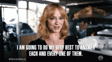 I Am Going To Do My Very Best To Answer Each And Everyone Of Them Beth Boland GIF - I Am Going To Do My Very Best To Answer Each And Everyone Of Them Beth Boland Christina Hendricks GIFs