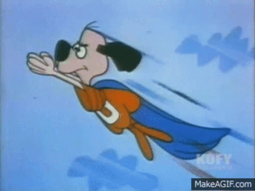 Underdog On My Way GIF - Underdog On My Way Im Flying - Discover &amp; Share  GIFs