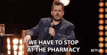 We Have To Stop At The Pharmacy Jim Jefferies GIF - We Have To Stop At The Pharmacy Jim Jefferies Intolerant GIFs