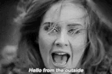 Hello Adele GIF - Hello Adele Hello From The Outside GIFs
