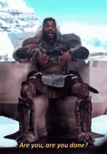 Black Panther Done GIF - Black Panther Done Are You GIFs