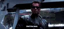 Terminator Shell Be Back GIF - Terminator Shell Be Back She Will Be Back GIFs