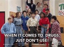 When It Comes To Drugs Just Dont Use GIF - When It Comes To Drugs Just Dont Use No To Drugs GIFs