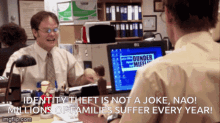 Not A Joke Dwight GIF - Not A Joke Dwight The Office GIFs