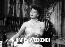 Happy Weekend Ava Gardner GIF - Happy Weekend Ava Gardner Wine GIFs