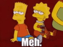 Meh Simpsons GIF - Meh Simpsons GIFs