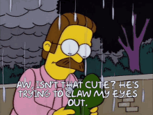 Flanders Simpsons GIF - Flanders Simpsons Treehouse Of Horror GIFs