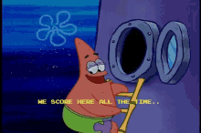 spongebob meme and patrick mrkrabs
