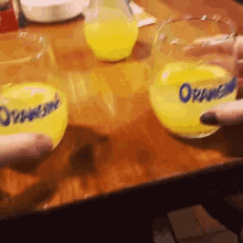 cheers orange juice