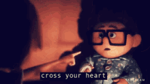 Cross Your Heart Up Movie GIF - Cross Your Heart Up Movie Carl Fredricksen GIFs