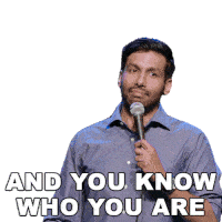 And You Know Who Are You Kanan Gill Sticker - And You Know Who Are You Kanan Gill You Know Who Im Talking About Stickers