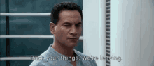 Star Wars Jango Fett GIF - Star Wars Jango Fett Pack Your Things Were Leaving GIFs