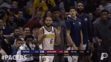 celebrating pacers