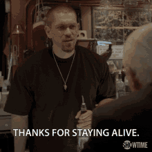 Thanks For Staying Alive Thank You GIF - Thanks For Staying Alive Thanks Thank You GIFs