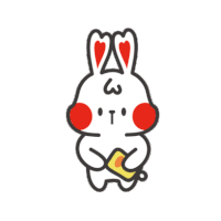 White Rabbit Sticker - White Rabbit Enjoy Stickers