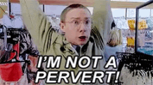 Trying To Buy Your Gf Lingerie GIF - Martin Freeman Im Not A Pervert Success GIFs