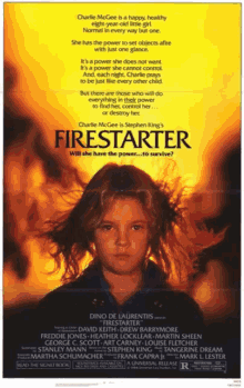 Movies Firestarter GIF - Movies Firestarter Poster GIFs
