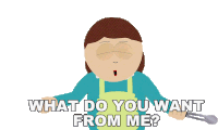 What Do You Want From Me Liane Cartman Sticker - What Do You Want From Me Liane Cartman South Park Stickers