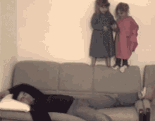 Dad Jumped By Kid GIF - Jumped Funny Kid Surprise GIFs