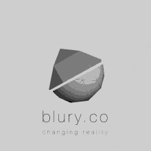 bluryco changing reality spinning logo