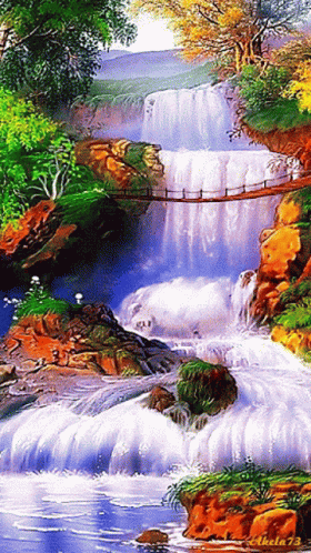 Natureza Waterfalls GIF - Natureza Waterfalls GIFs