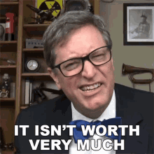 It Isnt Worth Very Much The History Guy GIF - It Isnt Worth Very Much The History Guy Not Worthy GIFs