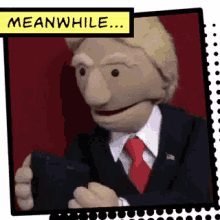 The Trump Puppet Twitter GIF - The Trump Puppet Twitter Tweet GIFs