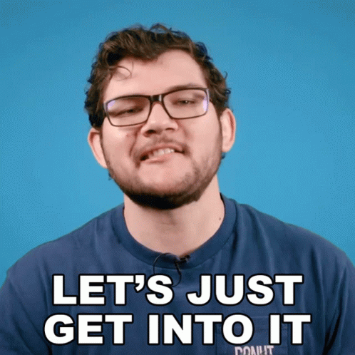 Lets Just Get Into It Nolan Sykes GIF - Lets Just Get Into It Nolan Sykes Donut Media GIFs