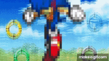 Sonic Fight GIF - Sonic Fight Punch GIFs
