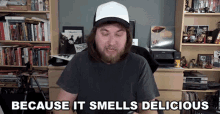 Because It Smelled Delicious Smells Yummy GIF - Because It Smelled Delicious Smells Yummy Smells Good GIFs