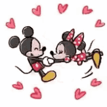 Mickey Mouse Minnie GIF - Mickey Mouse Minnie Love GIFs