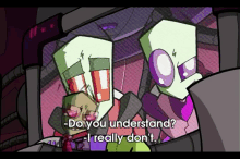 Do You Understand? GIF - I Really Dont Invader Zim Gir GIFs