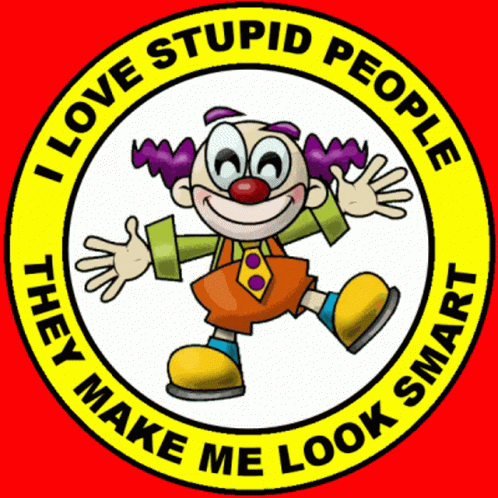Love Stupid People Make Me Look Smart GIF - Love Stupid People Make Me Look  Smart Im Clever - Descubre & Comparte GIFs