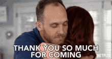 Thank You So Much For Coming Coyote Bergstein GIF - Thank You So Much For Coming Coyote Bergstein Ethan Embry GIFs