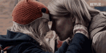 Kissing Forehead Elisabeth Doppler GIF - Kissing Forehead Elisabeth Doppler Carlotta Von Falkenhayn GIFs