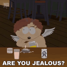Are You Jealous Cupid Me GIF - Are You Jealous Cupid Me South Park GIFs