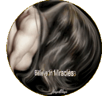 Believe In Miracles Ball Sticker - Believe In Miracles Ball Spinning Stickers