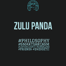Zulu Panda Philosophy GIF - Zulu Panda Philosophy Music GIFs