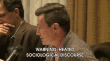Warning: Heated Sociological Discourse GIF - Heated Sociological Discourse Warning GIFs