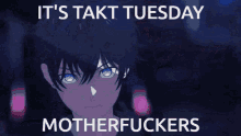 Takt Tuesday GIF - Takt Tuesday Anime GIFs