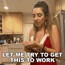 Let Me Try To Get This To Work Lauren Francesca GIF - Let Me Try To Get This To Work Lauren Francesca Iwantmylauren GIFs