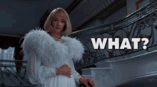 What?! - Addams Family Values GIF - Addams Family Joan Cusack What GIFs