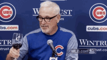 cubs joe maddon cheers wine cubs joe maddon cheers wine