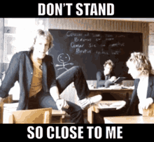 Dont Stand So Close To Me The Police GIF - Dont Stand So Close To Me The Police Sting GIFs