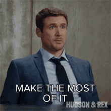 Make The Most Of It Charlie Hudson GIF - Make The Most Of It Charlie Hudson Hudson And Rex GIFs