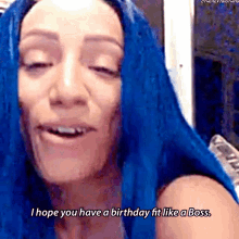 Sasha Banks I Hope You Have A GIF - Sasha Banks I Hope You Have A Happy Birthday GIFs